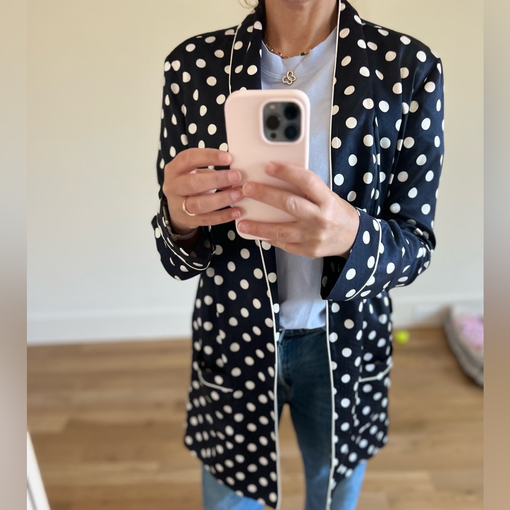 NWT polka dot blazer NWT